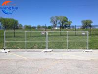 Fabricant chinois de clôtures temporaires en grillage cyclonique en acier inoxydable/galvanisé 6X12FT pour chantier de construction, destinées aux États-Unis