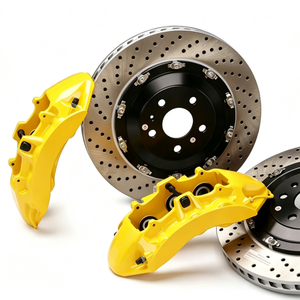 Kit de Pinzas de Freno Grandes de 6 Pistones con Disco de Rotor de 355/380 mm para Subaru Impreza WRX GT <span class=keywords><strong>2000</strong></span> <span class=keywords><strong>GC8</strong></span> 1993-<span class=keywords><strong>2000</strong></span> Audi BMW Benz Toyota Honda - Product Image 1