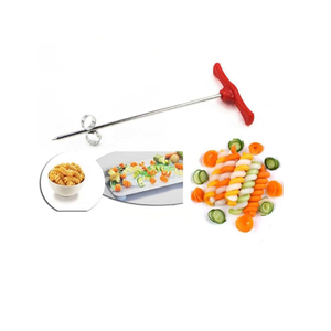Éminceur multifonctionnel en acier inoxydable 4-en-1 pour fruits et légumes avec presse-agrumes, râpe et couteau spiralé. Sharp - Product Image 1
