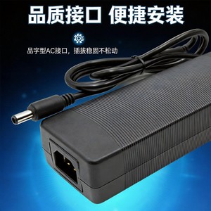 Adaptador de corriente Jingruian, salida CC de 12V 10A, Cable de 1M para Monitor, tira de LED, impresora 3D, enchufe estadounidense, refrigeración natural - Product Image 4