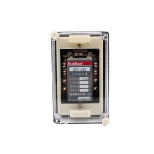 Relé Electromagnético <span class=keywords><strong>220V</strong></span> DZY-220 Relé de Voltaje <span class=keywords><strong>Auxiliar</strong></span> Relé Intermedio - Product Image 4