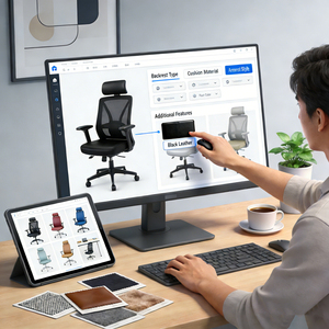 Silla de Oficina Ergonómica Más Vendida con Reposacabezas, Silla Ejecutiva Transpirable <span class=keywords><strong>Metta</strong></span>, Silla de Oficina - Product Image 4
