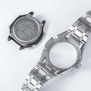 Kit d'Accessoires de Remplacement pour Montre Homme, Bracelet en Métal et Lunette pour Modèles <span class=keywords><strong>Casio</strong></span> <span class=keywords><strong>G</strong></span>-<span class=keywords><strong>Shock</strong></span> GA2100/<span class=keywords><strong>GA2110</strong></span> - Product Image 4