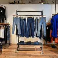 Jeans d'occasion de haute qualité vêtements d'occasion Chine gros importation Collection d'été taille libre propre état emballé balles