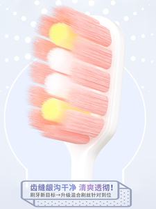 Caramelo colorido personalizado moda adulto manual hermoso Paquete 2 cepillo de dientes - Product Image 4