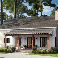 Maison préfabriquée modulaire, petite maison, mur extérieur, villas modernes de luxe, kit de panneaux pour maison