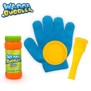 ילדים קיץ חיצוני משחק להטט צעצועי נושבת בועות קסם סבון בועת סט - Product Image 2