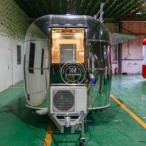 รถขายอาหารเคลื่อนที่สแตนเลส 2025 พร้อมครัวครบชุด รถพ่วงสำหรับจัดเลี้ยงอาหารจานด่วน ไอศกรีม และเครื่องจักร - Product Image 5