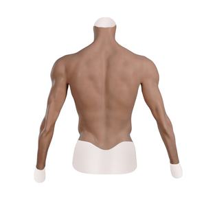 Kostum Otot Silikon Realistis dengan Lengan, Otot Palsu di Dada untuk Cosplay <span class=keywords><strong>Halloween</strong></span> - Product Image 4