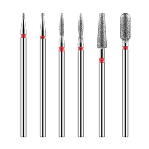 Factory <strong>Price</strong> 3/32&quot; Cuticle Clean Diamond Nail <strong>Drill</strong> <strong>Bit</strong> Set Russian Manicure Milling Cutter for Dead Skin Removal - Product Image 2
