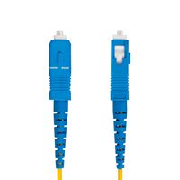 Premium LC UPC to LC UPC Single Mode Simplex OS1/OS2 9/125 2mm PVC Fiber Optic Patch Cable