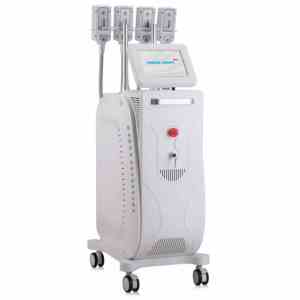 Appareil de soin corporel 3 en 1 froid/chaud EMS RF avec système de refroidissement semi-conducteur eau-air pour salon et spa, avec 4 poignées - Product Image 3