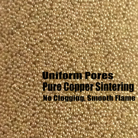 Elemen Filter Sintered Bubuk Tembaga 4*2.5mm yang Dapat Disesuaikan untuk Flamethrottling dan Tempering