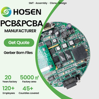PCBA Multicapa Profesional OEM de 1-32 Capas con Suministro de Componentes BOM para Dispositivos y Sensores de Hogar Inteligente