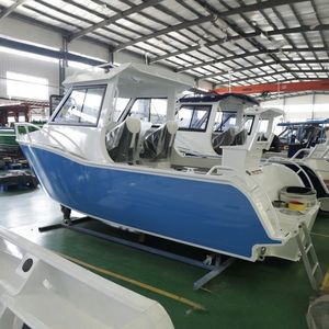 Yacht sportif en alliage d'aluminium de 22,5 pieds (6 m) avec certificat CE pour les sports nautiques et la pêche de loisir avec moteur - Product Image 2