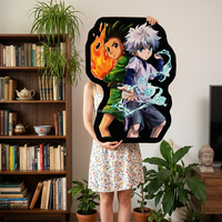 Tapis et carpettes Hunter X Hunter en polyester, design personnalisé, lavables, épais, pour la maison et les chambres d'hôtel, vente en gros