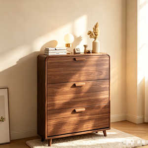 <span class=keywords><strong>Zapatero</strong></span> de Madera Ultrafino Abatible de 17 cm, Diseño Delgado para Apartamentos Pequeños, Sala de Estar, Hotel, Gimnasio, Espacios Estrechos de Entrada - Product Image 1