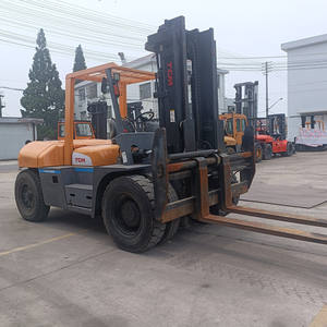 USED TCM FD100 Fd30 Fd50 Fd70 Fd160 Fd200 Powered Pallet <b>Truck</b> <b>Part</b> Diesel Engine Japanese 4X4 Drive Rough Terrain 10Ton - Product Image 3