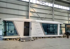China Prefabricated Buildings Modular Steel Structure House Capsule Hotel