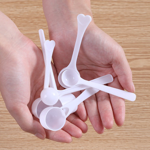 Plastic <b>Measuring</b> <b>Spoons</b> 1g 3g 5g Bpa Free Round Handle For Baby Milk Powder Feeding - Product Image 3