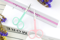 Keli Candy Color Mini Craft Accessoires de beauté en acier inoxydable Tondeuse à nez et à sourcils pour les ventes