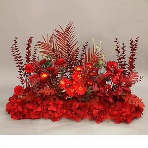 Decoraciones de tallo de hoja de rosa de loto de espuma artificial realista de 8cm para boda cumpleaños Día de San Valentín Pascua Acción de Gracias - Product Image 1