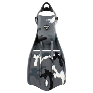 Palmes <span class=keywords><strong>de</strong></span> <span class=keywords><strong>plongée</strong></span> professionnelles réglables pour adultes, en caoutchouc/silicone, talon ouvert, unisexe, écologiques, durables, taille moyenne, pour entraînement <span class=keywords><strong>de</strong></span> natation - Product Image 1
