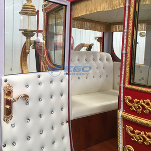 Calèche de Mariage Électrique 2025 à 4 Roues, Traditionnelle, Royale et Luxueuse, Tirée par des Chevaux, Prix Usine, pour Tourisme, 1 à 3 Personnes - Product Image 3