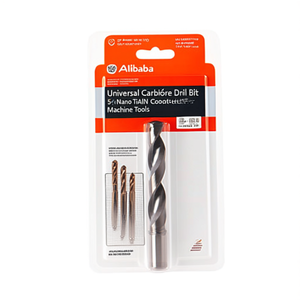Foret universel en carbure 5xD avec revêtement Nano TiAlN pour machines-outils - Product Image 2