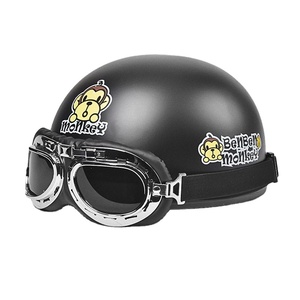 <span class=keywords><strong>Casque</strong></span> demi-coque modulaire rétro Harley unisexe SMR3C-887, universel pour scooter électrique et moto, sécurité DOT, ABS respirant, pour adultes - Product Image 4