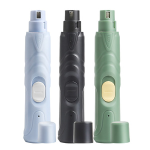 Upgraded 2 Speeds Rechargeable Electric Pet Nail Grinder for <b>Dogs</b> with LED <b>Light</b> Plastic Eco-Friendly Custom Logo Wholesale - Product Image 1