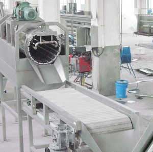 Machine à laver les légumes et les fruits à <span class=keywords><strong>tambour</strong></span> rotatif avec brosse - Product Image 4