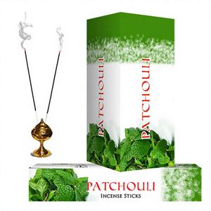 Varillas de Incienso de Agarwood Negro Natural Hechas a Mano, 9 Pulgadas, Estilo Moderno, Decoración para el Hogar, Diwali, Bodas, 1 Hora de Duración - Product Image 1