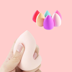 Konjac carbón konjac esponja depuradores de <span class=keywords><strong>cara</strong></span> baño maquillaje de <span class=keywords><strong>cara</strong></span> esponja <span class=keywords><strong>ovalada</strong></span> súper suave maravilla licuadora - Product Image 4