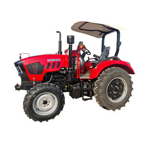 Tractor <span class=keywords><strong>de</strong></span> Ruedas 4x4 <span class=keywords><strong>de</strong></span> 60HP con Motor CE EPA, Transmisión por Engranajes y Bomba, Ideal para Agricultura y Jardinería - Product Image 3