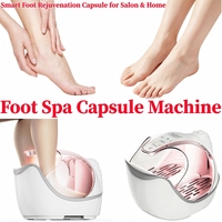 Capsule de massage des pieds intelligente à marque privée M, pour usage domestique, spa, salon de beauté, machine à vapeur pour les pieds, pour la relaxation des pieds
