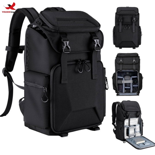 Large Capacity Camera Backpack Professional DSLR Camera Backpack Protective Photography Bag RTS Bulk Mixed Order