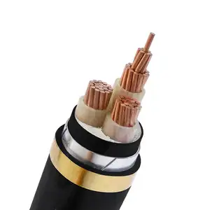 低压交联聚乙烯和聚氯乙烯护套装甲柔性电力电缆YJV/YJV22-0.6/1KV电缆供应商