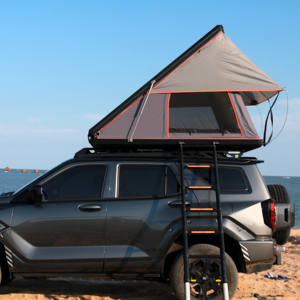 Carpa de <span class=keywords><strong>Techo</strong></span> Rígida de Aluminio Hidráulica para SUV y Camionetas Todoterreno, Equipo de Camping para Todo Clima - Product Image 2