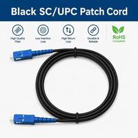 Cordon de raccordement en fibre optique simple mode simplex pour intérieur, 3 mètres