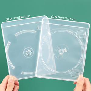 Boîtier de jeu de remplacement en plastique PS3 SUNSHING, transparent, pour un seul disque Blu-ray, pour jeux vidéo PlayStation 3, boîtes de rangement pour DVD et CD - Product Image 1