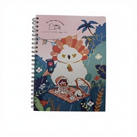 Carnet de croquis à spirales personnalisé, couverture rigide, format A4, cahiers pour étudiants, carnet de dessin à l'aquarelle, fabricant