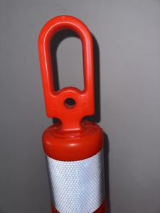 Delineador de advertencia de tráfico de base pesada de 110cm, poste de resorte, poste de carretera reflectante, postes en <span class=keywords><strong>T</strong></span> a la venta - Product Image 6