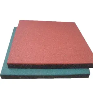 50mm Playground or kindergarten rubber flooring mats tiles