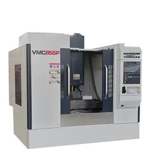 Fresadora CNC pequena VMC855P Máquina fresadora CNC Bt40 de uso amplo Fresadora CNC de eixo cônico