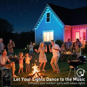 ไฟ LED พิกเซลตกแต่งภูมิทัศน์สำหรับเทศกาล 0.96W 12V รุ่น UCS2904 แสงแบบจุดสำหรับคริสต์มาส ติดตั้งถาวร - Product Image 4