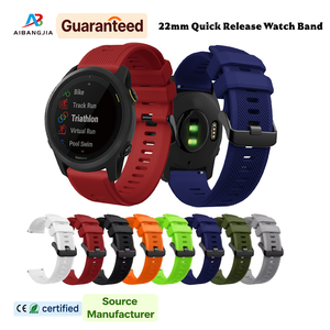 Correa de Silicona de 22 mm para Reloj Inteligente, Correa Deportiva para Reloj Inteligente Garmin Venu 4 3 Forerunner 170 970 265 745 - Product Image 1