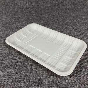 H01 15% biodegradable bandeja de comida carne de fruta vegetal de embalaje seco bio degradable sirviendo pollo desechables chipy clemshell - Product Image 3