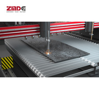 ZMDE Type portique acier structurel CNC flamme Plasma Cutter Machine CNC tôle découpeuse
