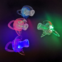Sucette LED clignotante souple de qualité supérieure pour adultes, idéale pour les fêtes, les pubs et les bars